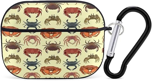 Amazon カニのアイコン ヘッドフォンケース ワイヤレス Bluetoothイヤホンケース 全面保護充電カバーエアーポッズプロ かわいい おしゃれ 贈り物 イヤホン ヘッドホンケース オンライン通販