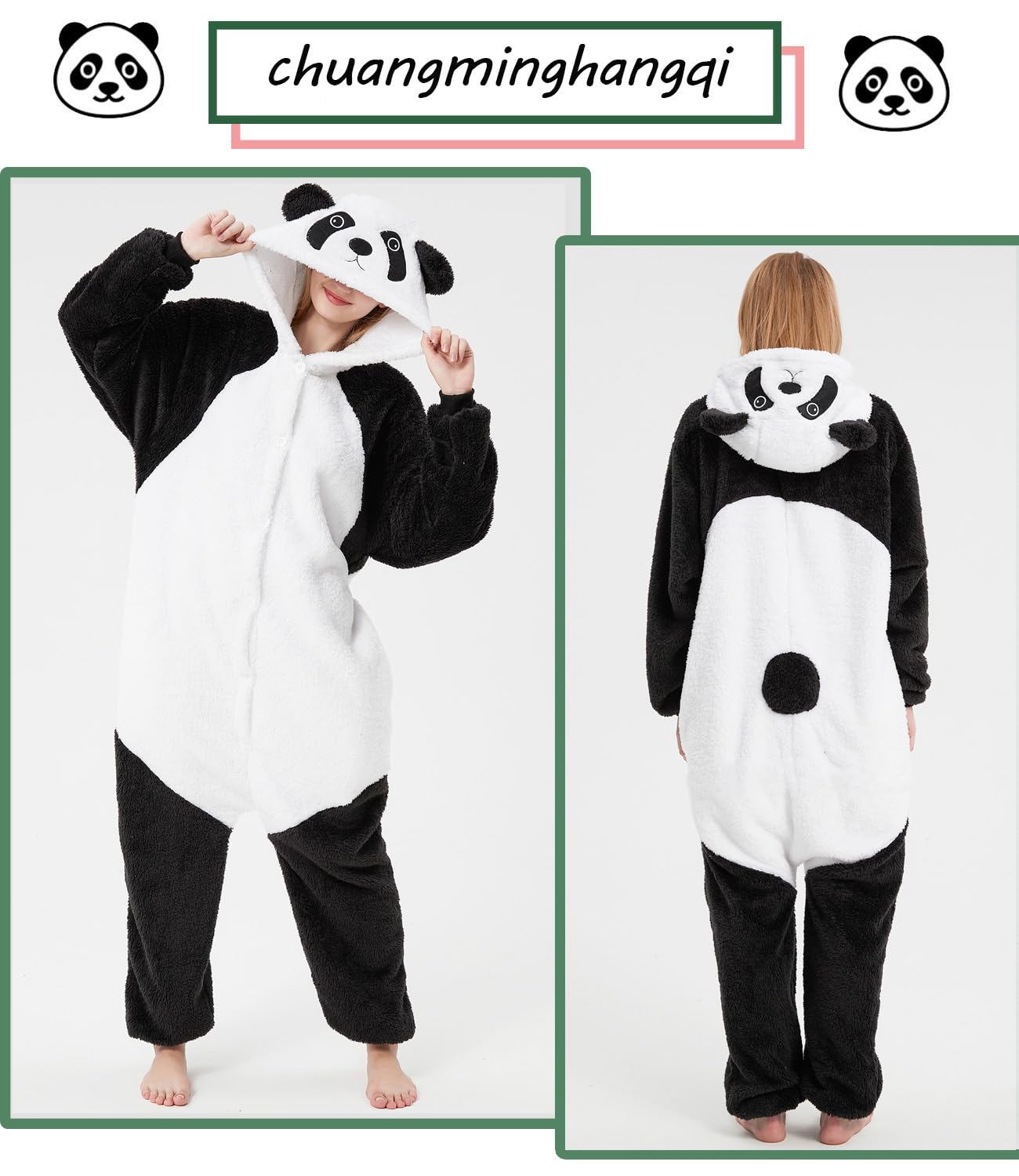 Pyjama Barboteuse Combinaison Animal Adulte Unisexe Costume Onesie Sleepwear Jumpsuit Vêtement Nuit Capuche Grenouillère Loungewear Chaud Douce Party Fête Soirée