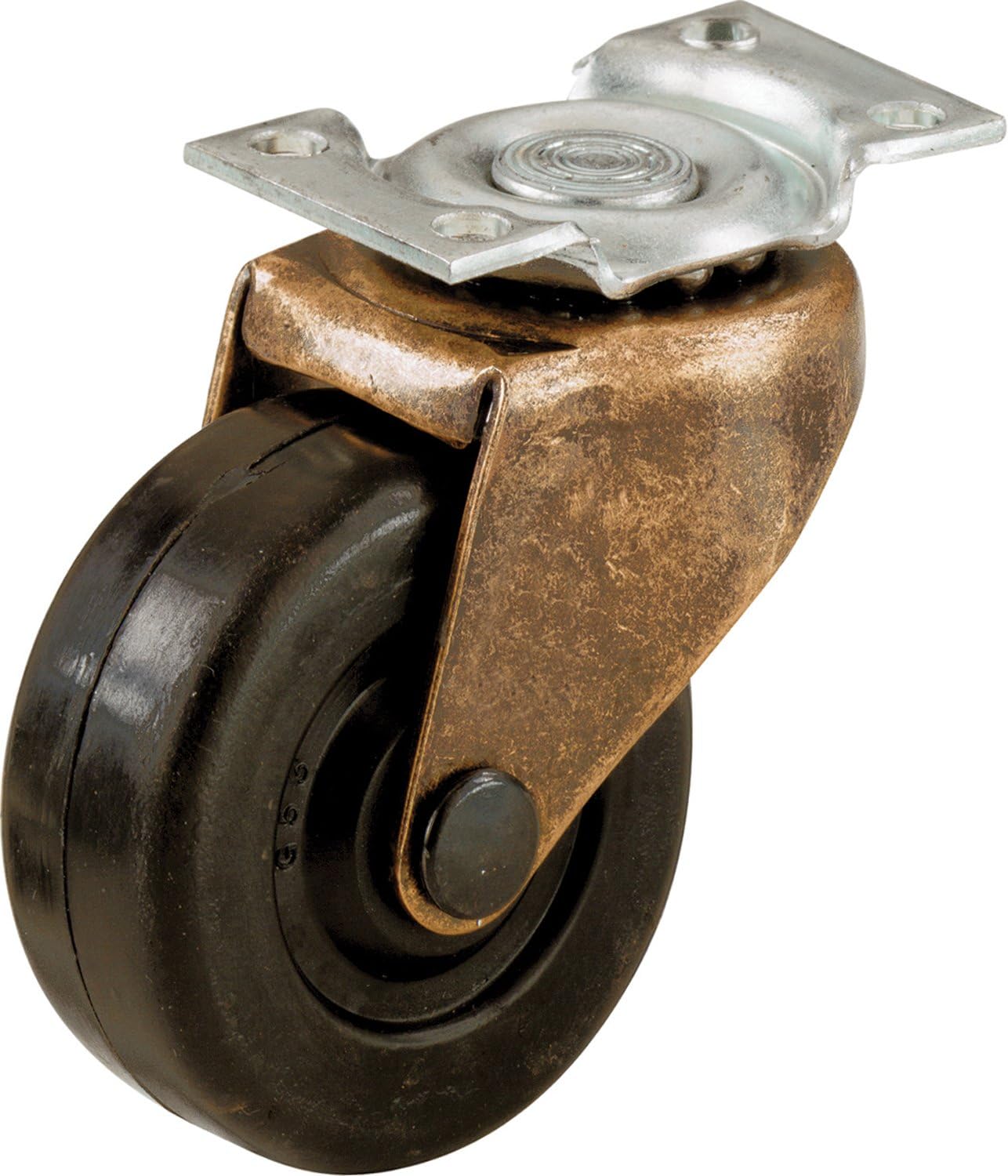 Shepherd Hardware 9346 2-Inch Medium Duty Plate Caster, 2-Pack