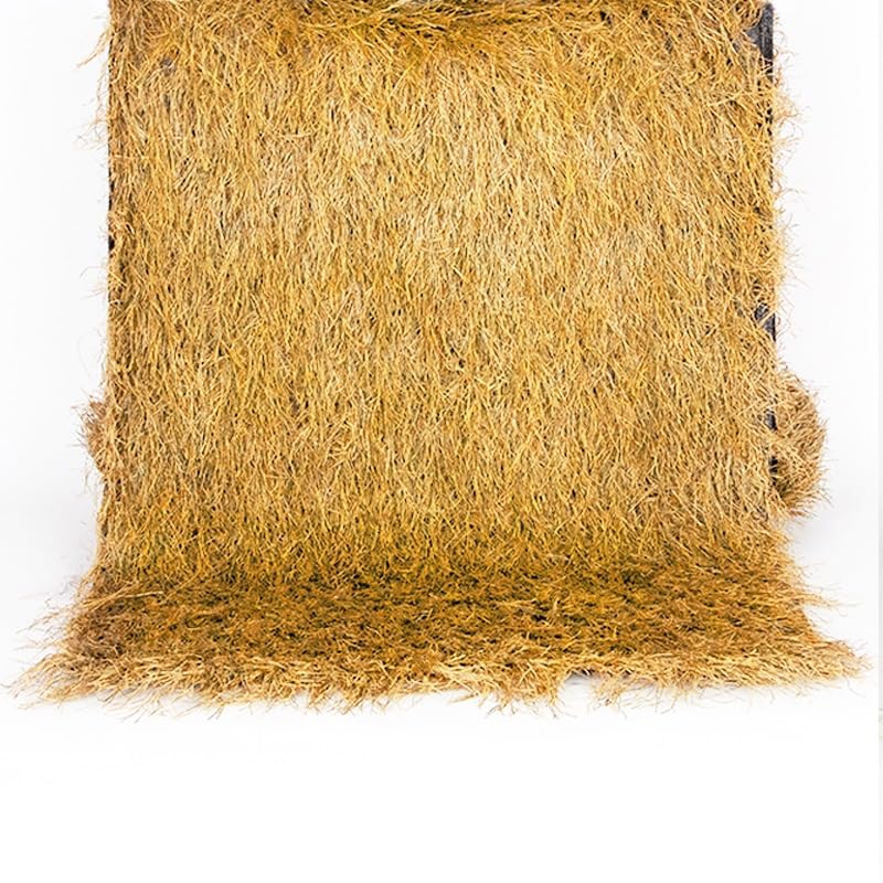 Gazon synthétique ignifugé 1x5m effet chaume pour clôture