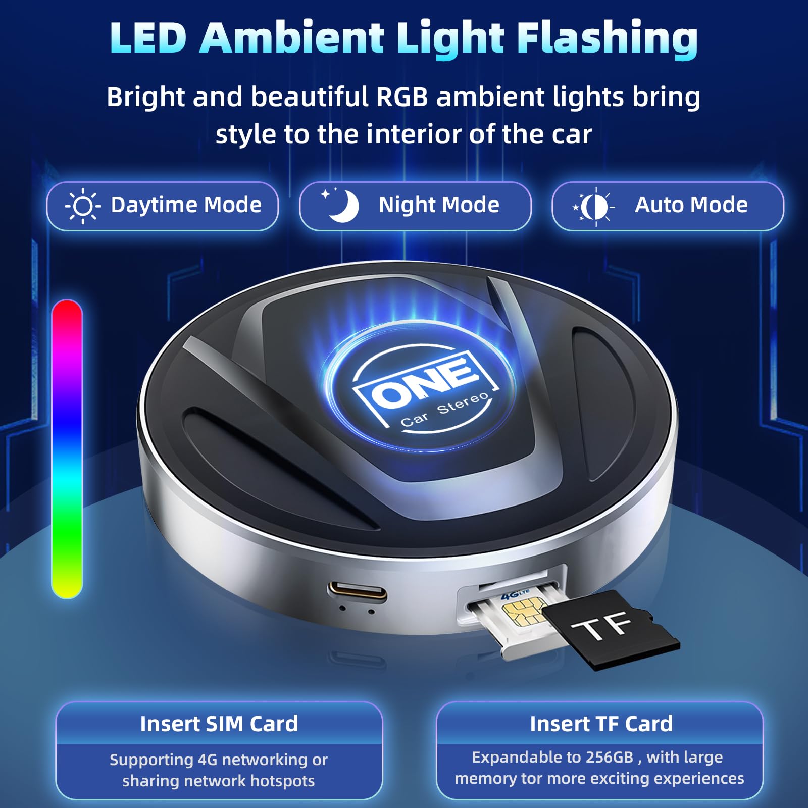 K*J様 AI Box HE Pro-Qualcomm A53 8GB RAM CarPlay AI Box HE PRO｜America & Europe Version – One Car Stereo