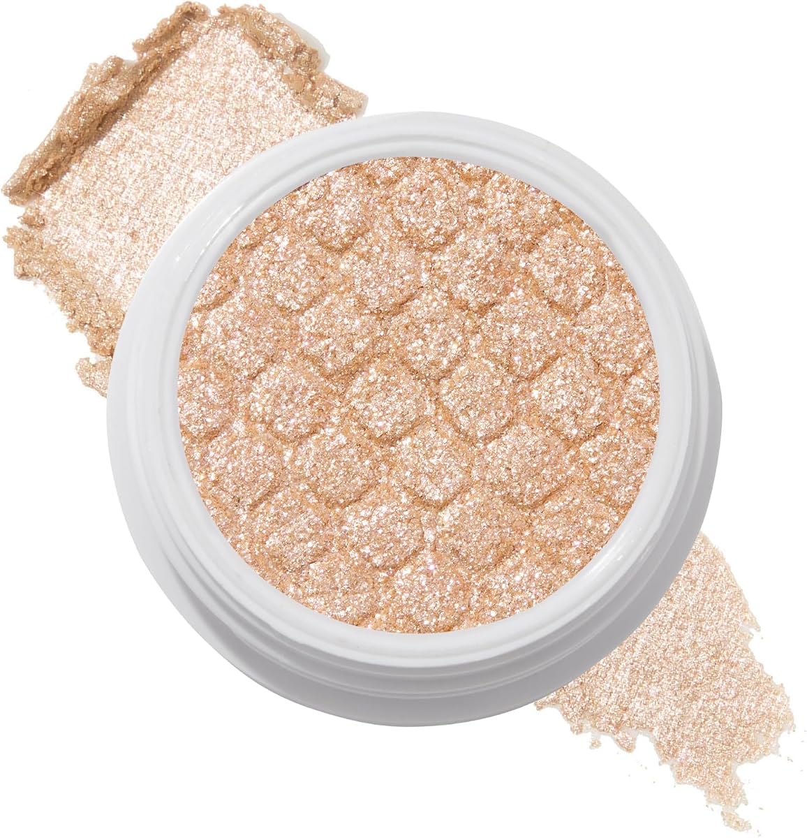 ColourPop Super Shock Shadow - Maquillaje de ojos en crema en polvo con alto contenido de pigmentos - Sombra de ojos con brillo único con caída mínima y textura elástica única - Sombra de ojos marfil - Mighty Morphin (0.07 oz)