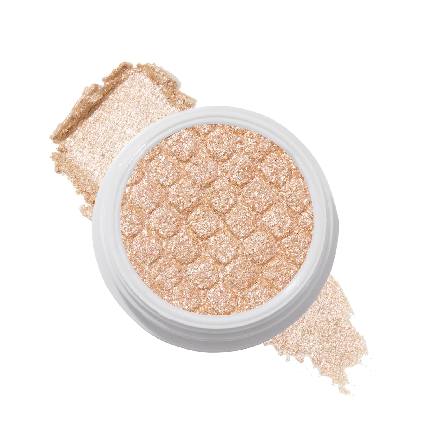 ColourPop Super Shock Shadow – High-Pigment, Crème-Powder Eye Makeup – Single Glitter Eyeshadow with Minimal Fallout and Unique Bouncy Texture – Ivory Eyeshadow – Mighty Morphin (0.07 oz)