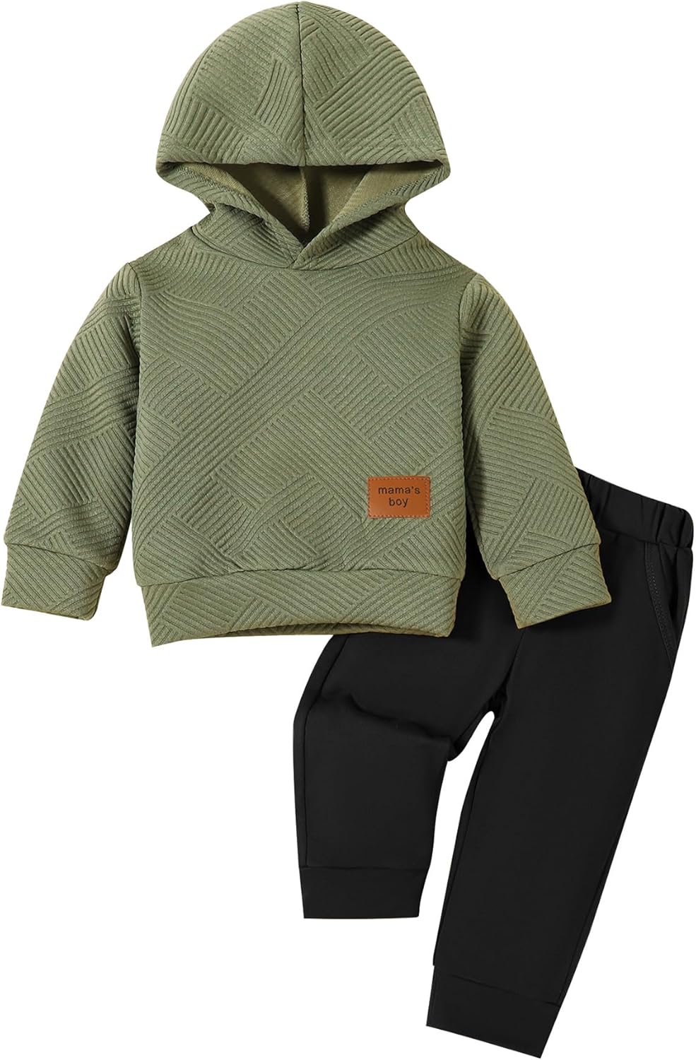 Neutocd Baby Boy Clothes Outfits Long Sleeve Hoodie Tops Sweatshirt Pants Set for Infant Toddler Fall Winter Sweatsuit