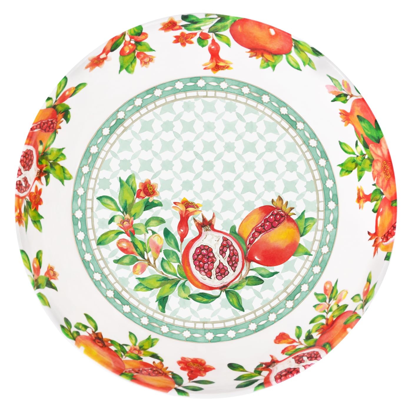Les Jardins de la Comtesse - Insalatiera grande in melamina pura - Toucan de Rio - 4L / Ø 31 cm - Servizio da tavola quasi indistruttibile MelARTmine