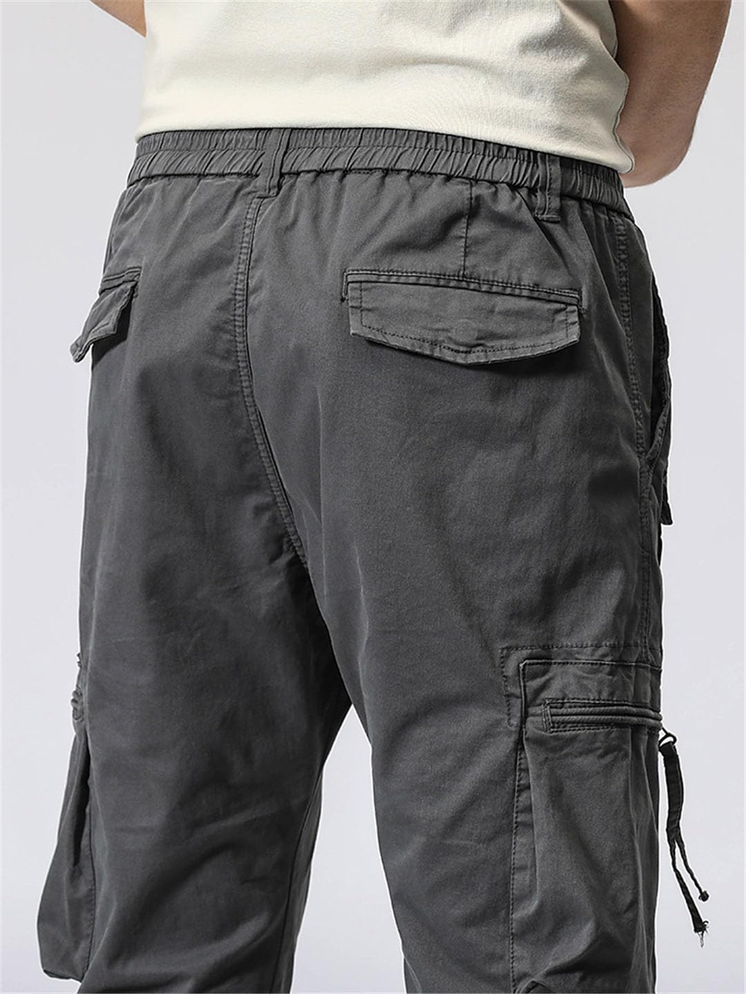 Vogrtcc Pantalones Cargo para Hombre Pantalones Multibolsillos Joggers Pantalones Tácticos Casuales
