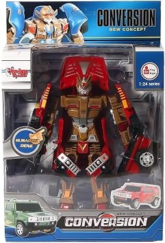 HW-899-1-2-5 Convertible Robot Jeep 1:24 -Vardem