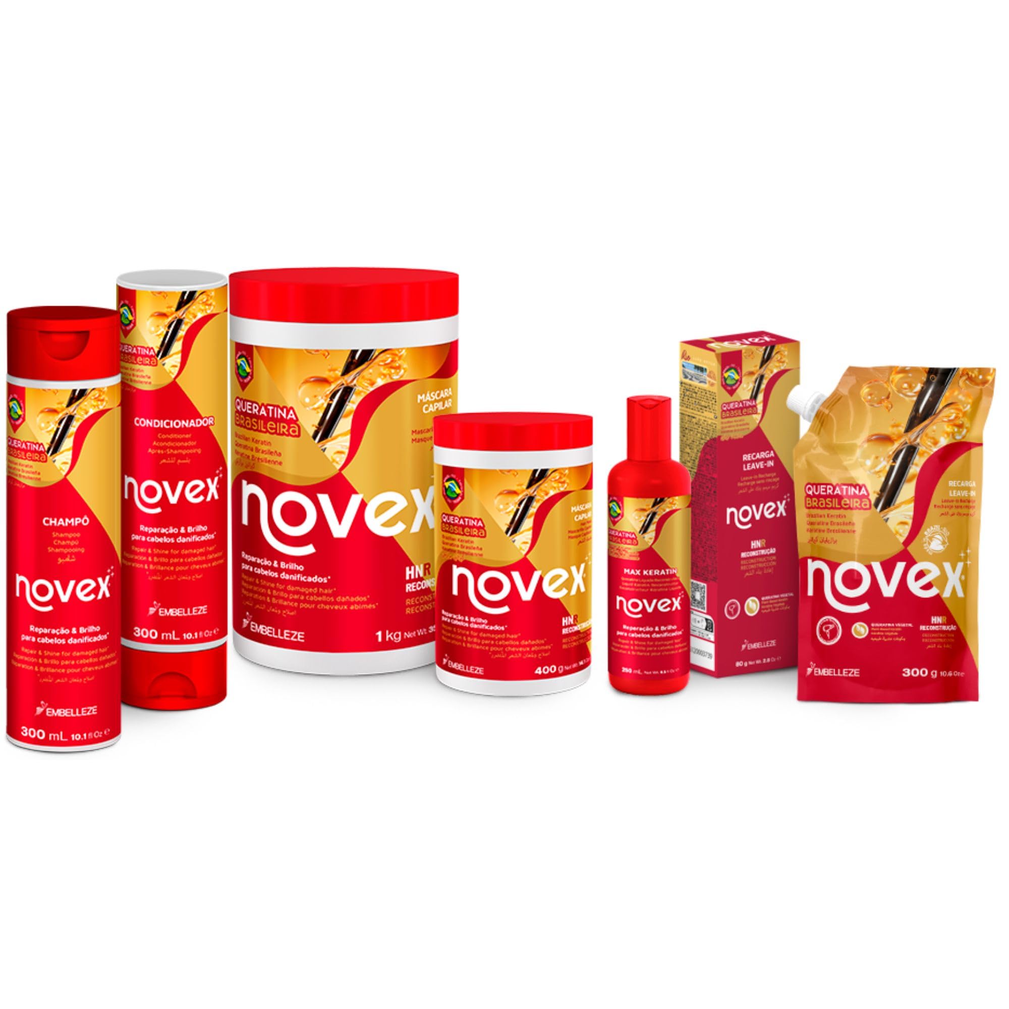 Queratina Líquida Novex Max Keratin 250ml