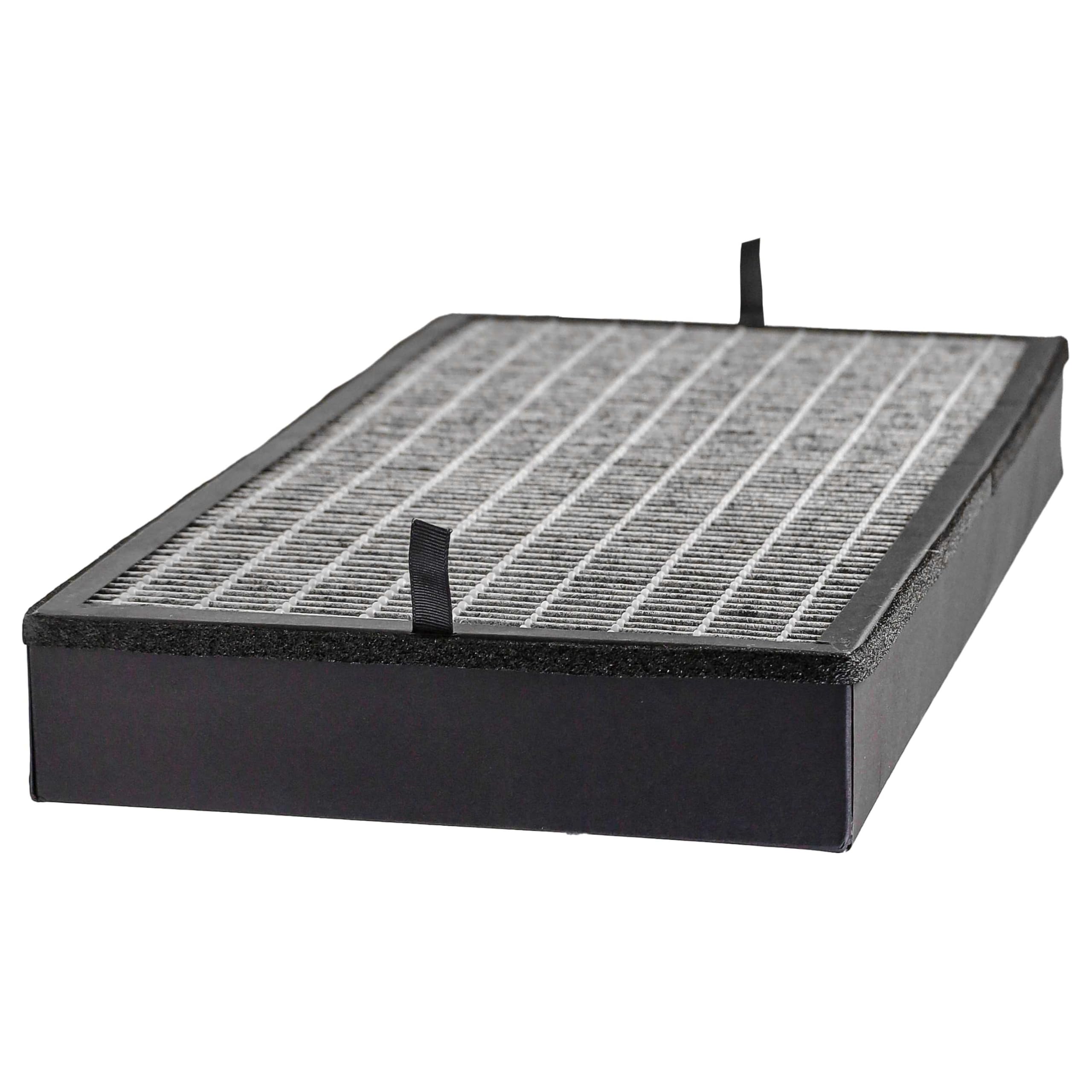 vhbw 4X H11 Filter kompatibel mit Kärcher AF 100 Luftreiniger - Ersatz-Filter mit integriertem Aktivkohle-Filter