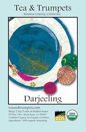 USDA Organic Darjeeling Loose Leaf Black Tea 1 LB (16 oz)