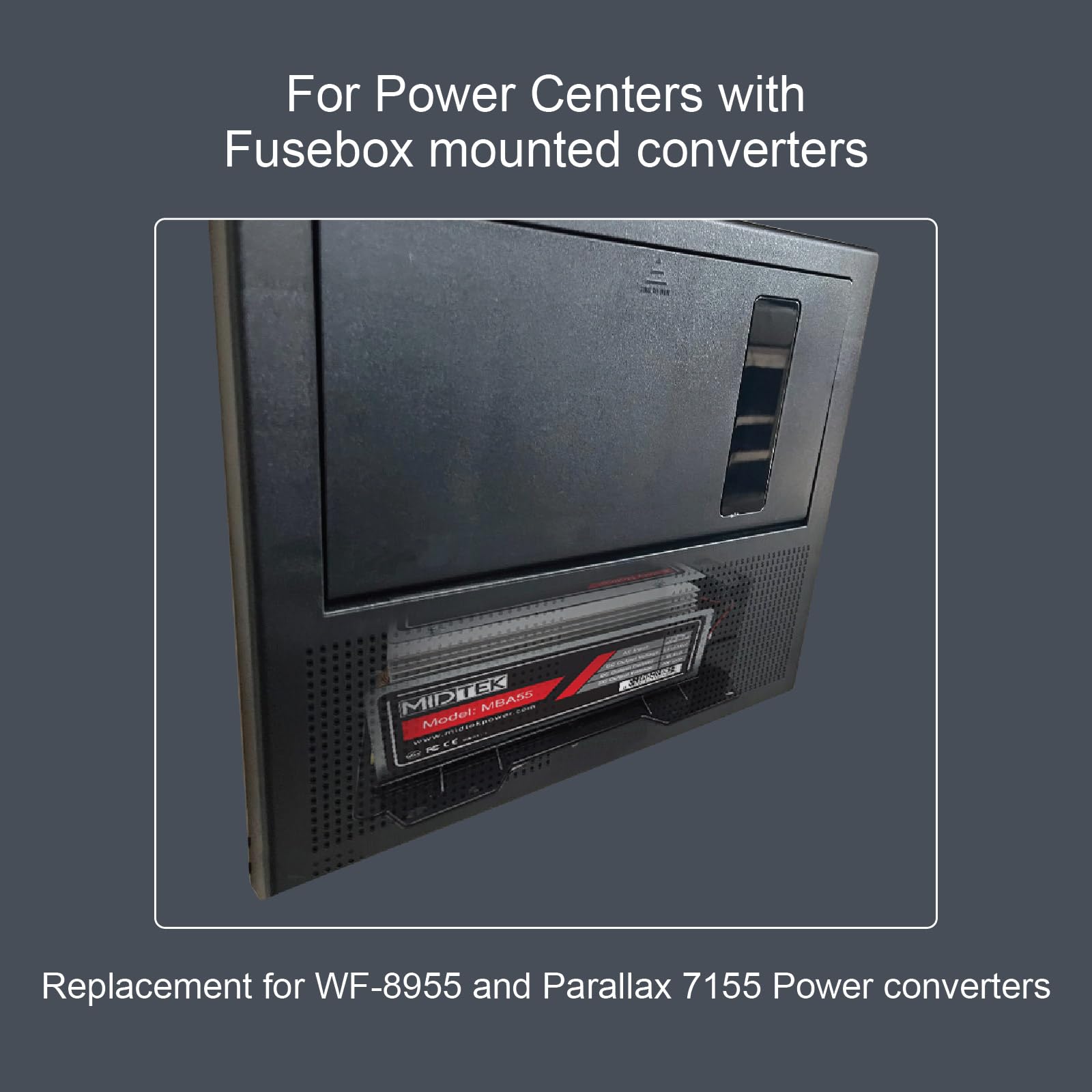 Amazon.com: MIDTEK Fusebox Power Converter - 120V AC to 12V DC for