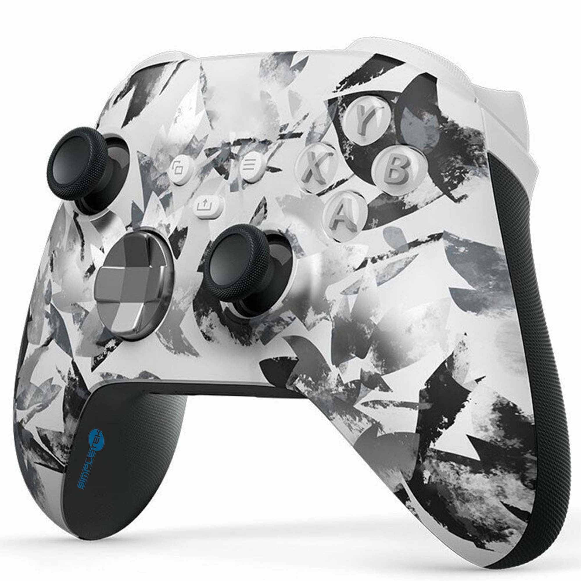 SIMPLETEK - Controller Wireless Gaming Ergonomico - USB-C - Storm Breaker | Compatibile con Xbox X S One Series, Compatibile con Android e Windows, Compatibile con iOS, Bluetooth, jack audio 3,5 mm