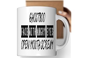 Ghost Face Cup: A Spectral Sip from the Great Beyond