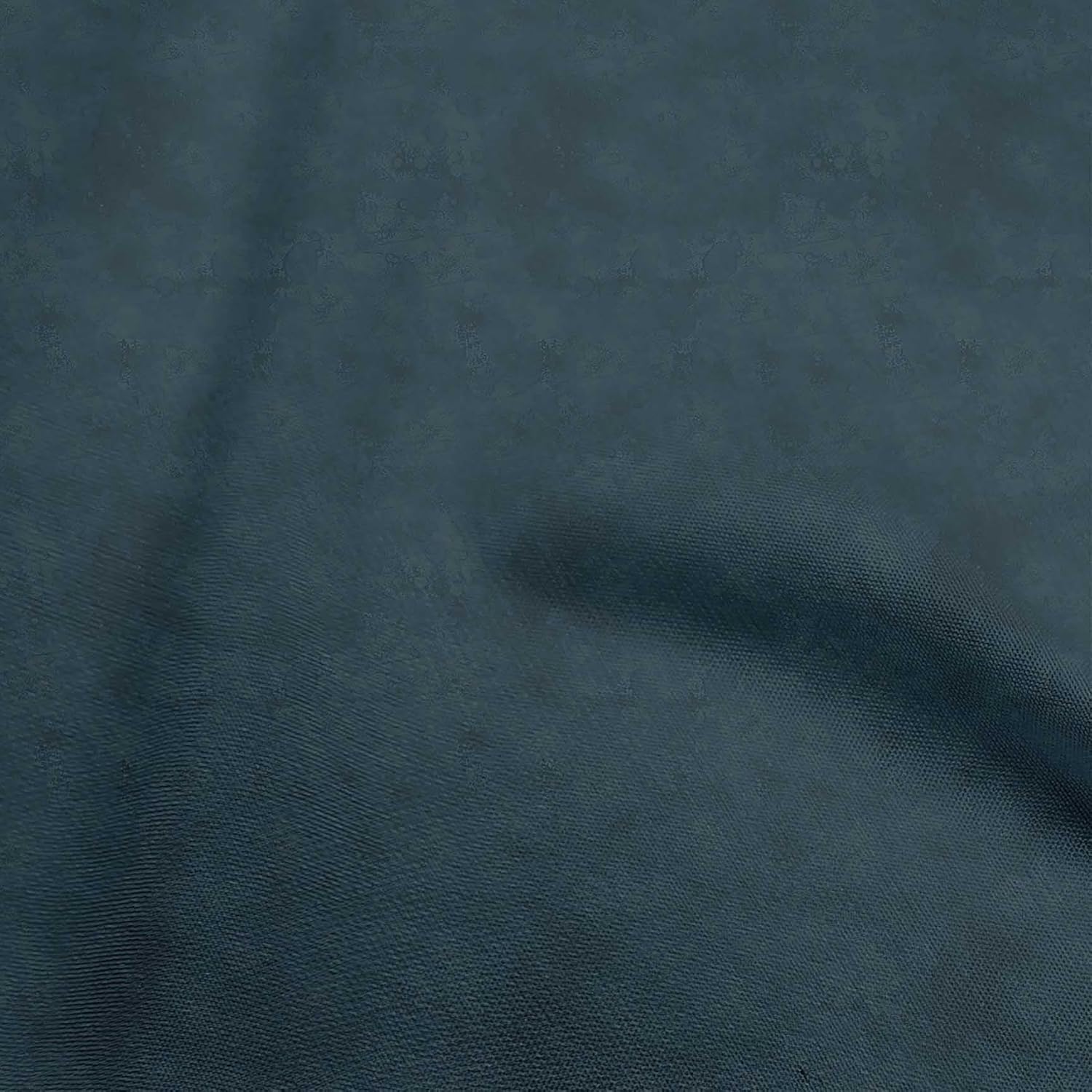 oneOone Polyester Spandex Dark Teal Blue Fabric Texture DIY Clothing Quilting Fabric Print Fabric by Yard 56 Inch Wide