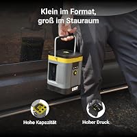 EXIT 20V Elektromos Pumpa 150 PSI - Autógumi Felfújó LED Világítással, Digitális Nyomásmérővel - Kerékpár, Labda, SUP Pumpa Akkumulátorral 4