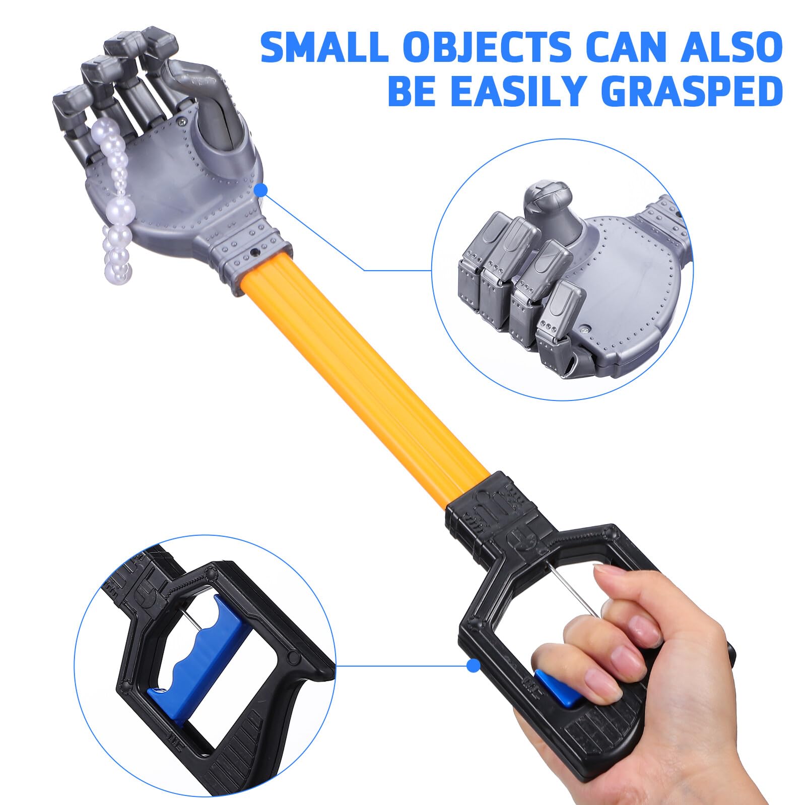 CLISPEED Bras Robotique Interactif Pince Mécanique Plastique 3 pièces