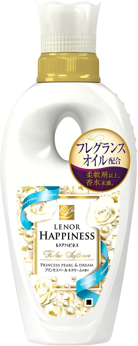 Amazon レノア ハピネス 柔軟剤 プリンセスパール ドリーム 本体 600ml レノア 液体柔軟剤