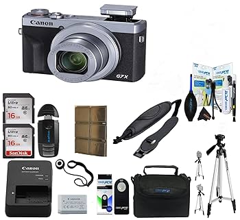 新品 Canon PowerShot G7 X Mark III シルバー N-MINT]Canon PowerShot G7 X Mark III 20.1MP Digital Camera