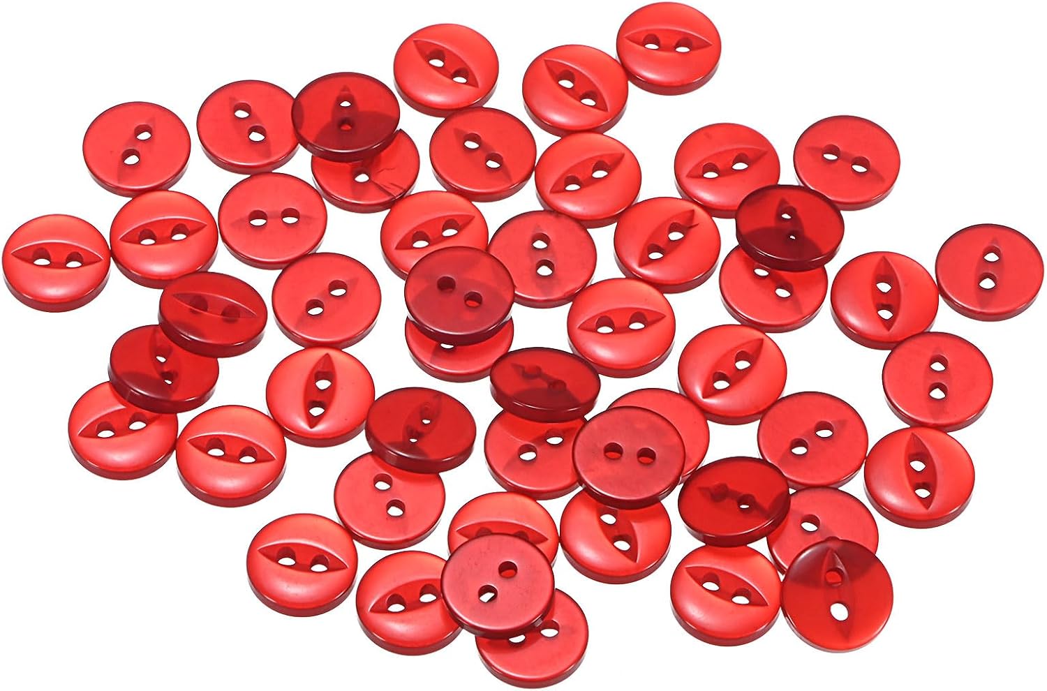 Red Rag Button Amazon.com: HARFINGTON 50pcs 18L Red Round Sewing Buttons 11.5mm 15/32 ...