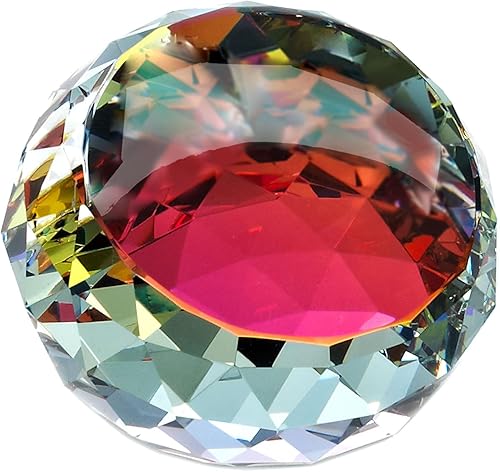 Miniatura 2 de Baudville Pisapapeles de cristal grabado, premio para empleados, grabado personalizadopersonalizado, viene en caja de regalo