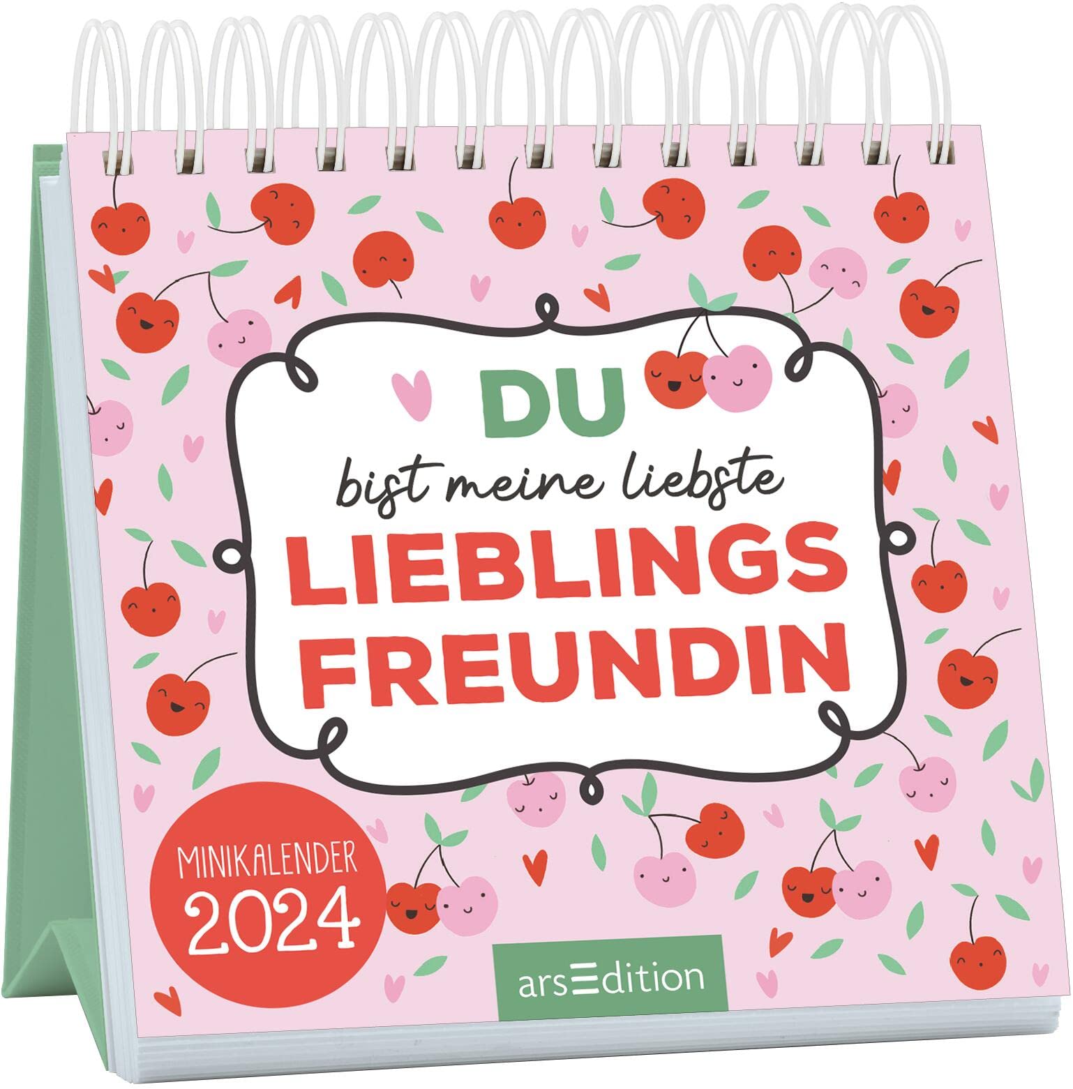 Mini Monthly Calendar "Du bist meine Lieblingsfreundin" 2024: Magical Monthly Calendar in Mini Format for All Best Friends