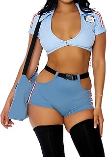 Forplay womens Keep Me Posted Sexy Postal Delivery Costume