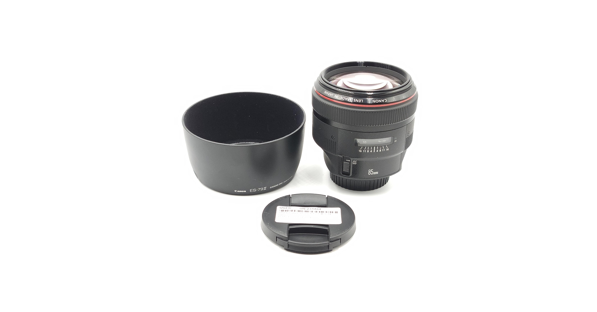 Amazon.com : Canon 85mm F1.2 L II USM EF AF Lens : Camera