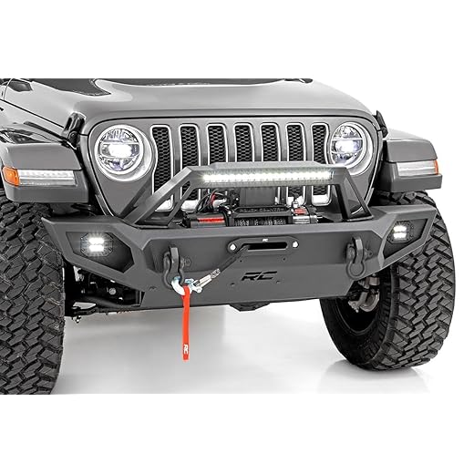 Rough Country Full-Width Winch Bumper