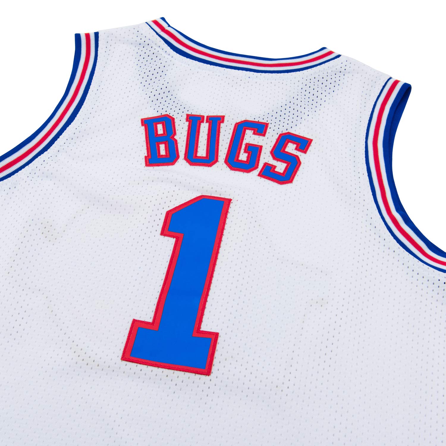 CNALLAR Bugs 1 Space Movie Męska koszulka do koszykówki S-XXL czarno-biała, biała, L