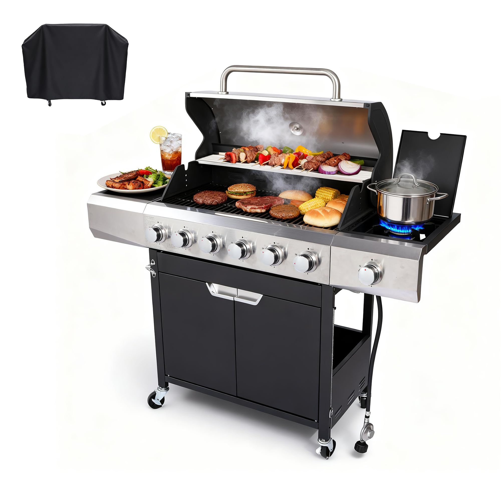 Endark 6-Burner Gas Grill