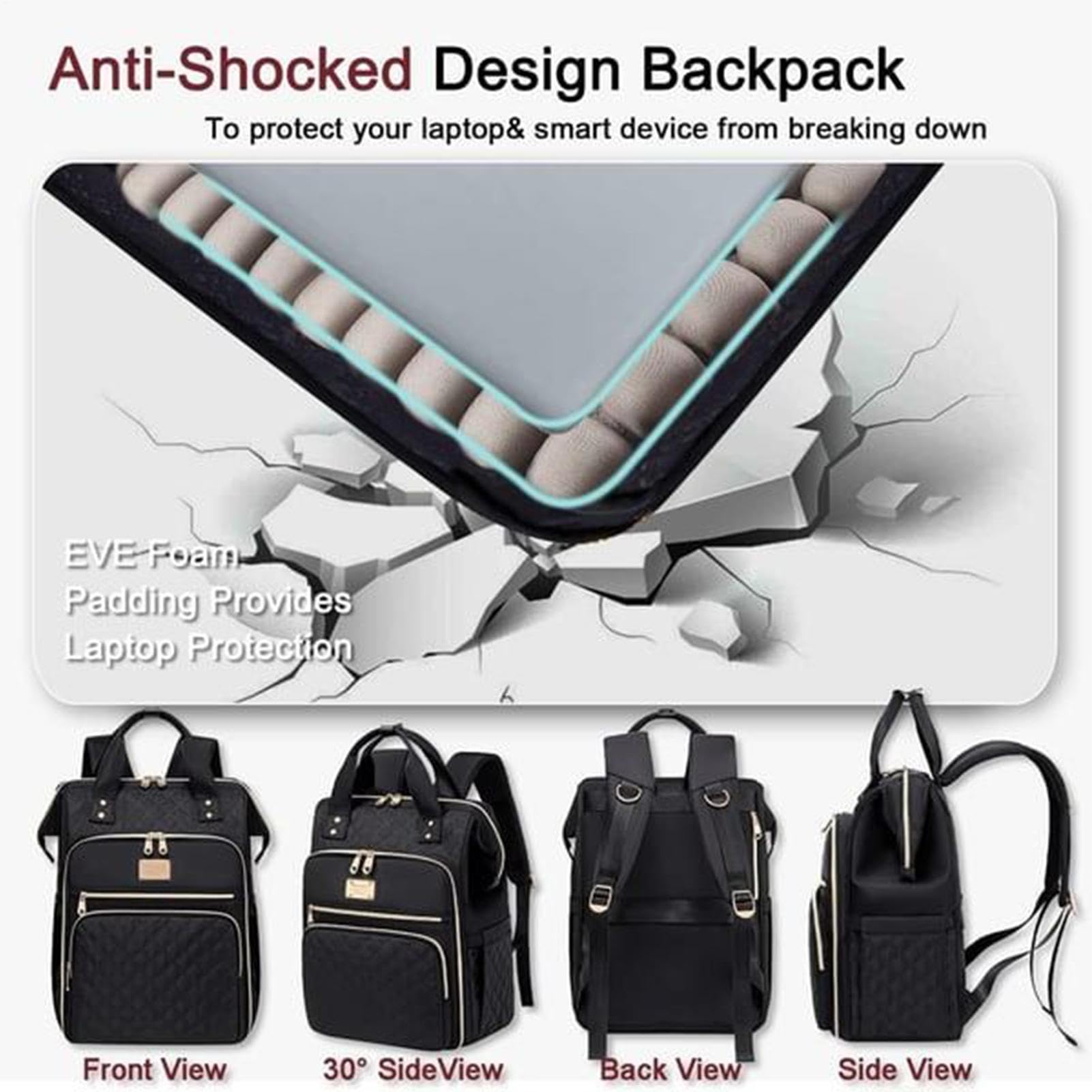 Borsa tote per il pranzo, isolata, zaino per computer portatile, zaino per | computer portatile, borsa da lavoro con pranzo per donne e uomini, viaggi, campeggio, picnic, lavoro, viaggi, uso quotidiano