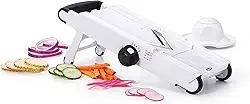 OXO 1155700 Good Grips V-Blade Mandoline Slicer, conjunto de 1, branco
