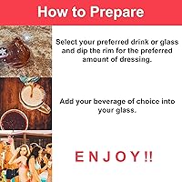 Vista 8 de Cinco de Mayo Chamoy - Aderezo para borde de cóctel (1 recipiente de 7.6 onzas)