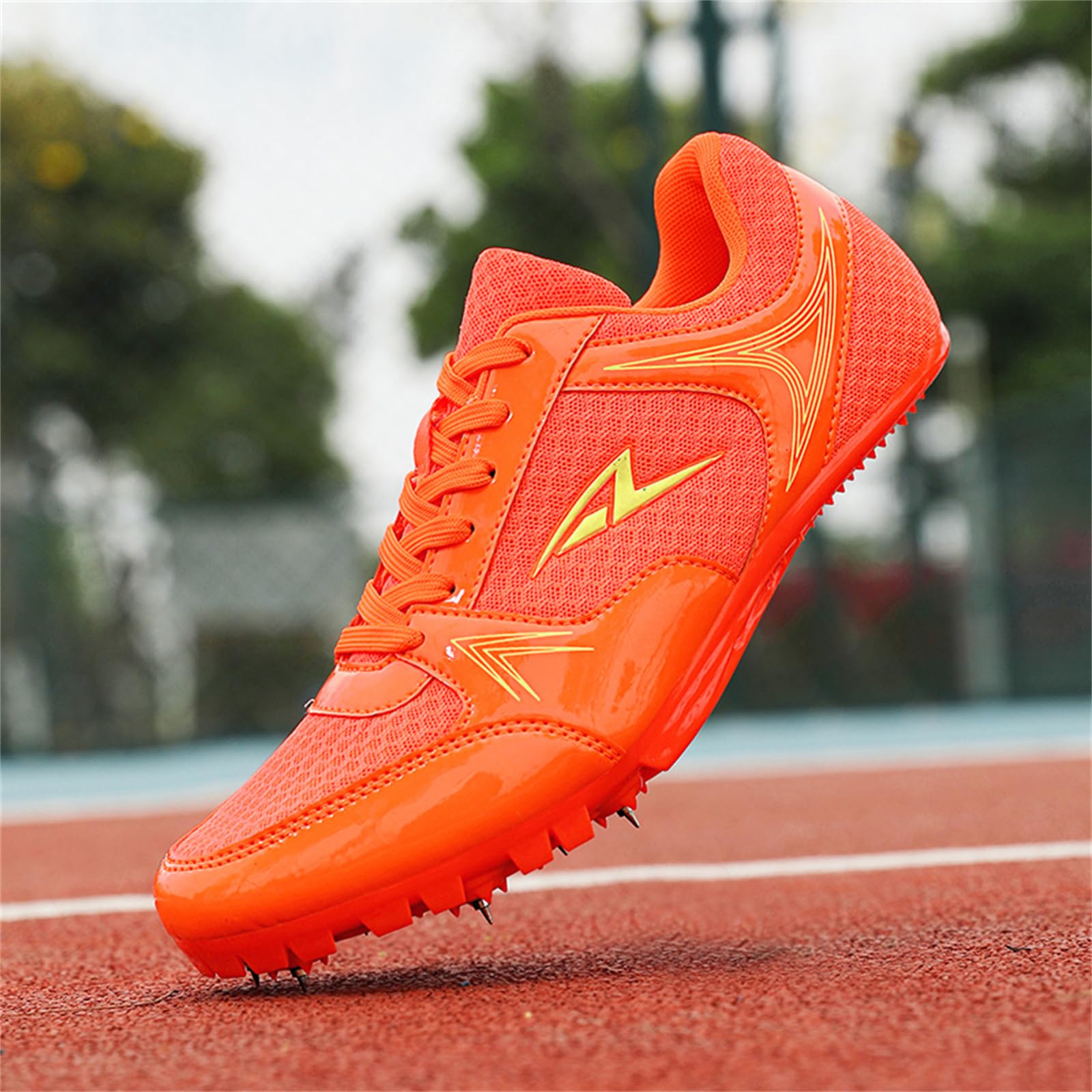 Zapatillas De Atletismo para Hombre Zapatillas De Carreras con Clavos Ligeras para Niños