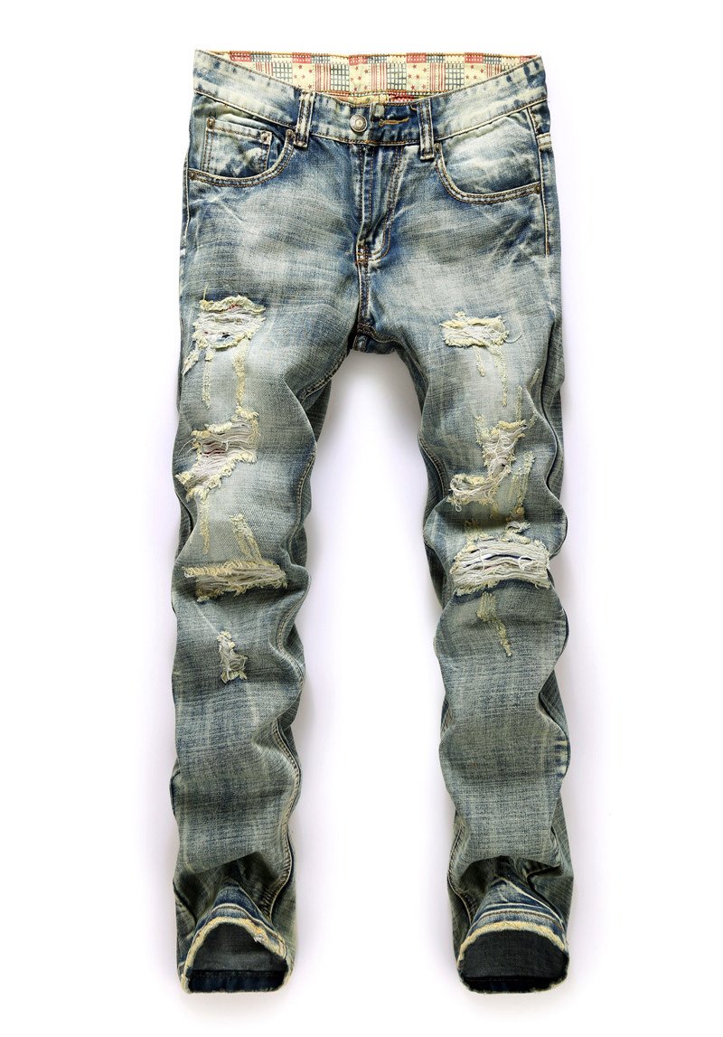 パンツ FUGA Cracked Vintage Straight Denim FUGA Cracked Vintage Straight Denim Japanese brand - fuga - Gem