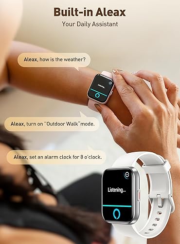 Miniatura 9 de Reloj inteligente de fitness para hombres y mujeres con Alexa integrado, rastreador de actividad con salud, monitor de sueño, contador de calorías