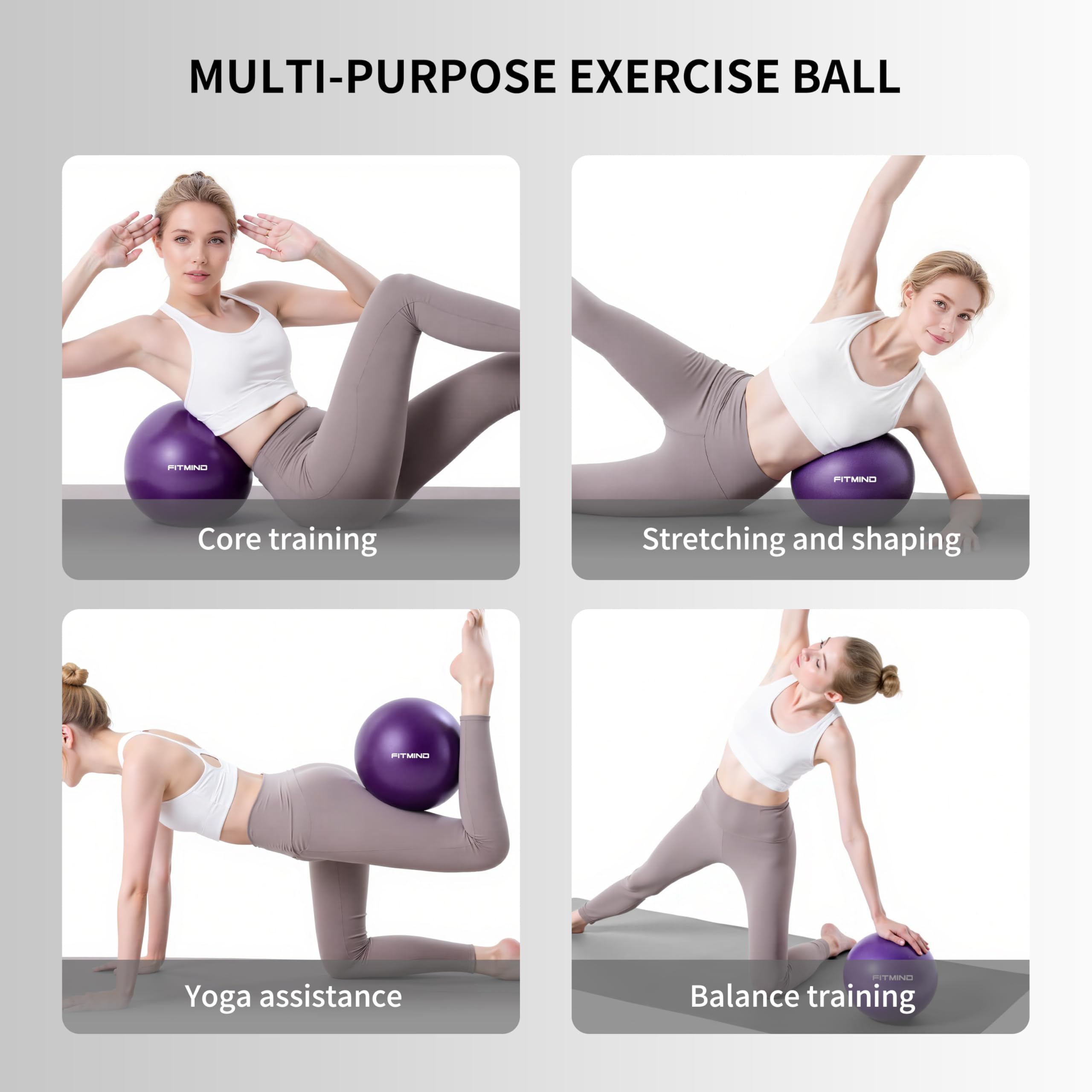 Piłka do pilatesu 25 cm