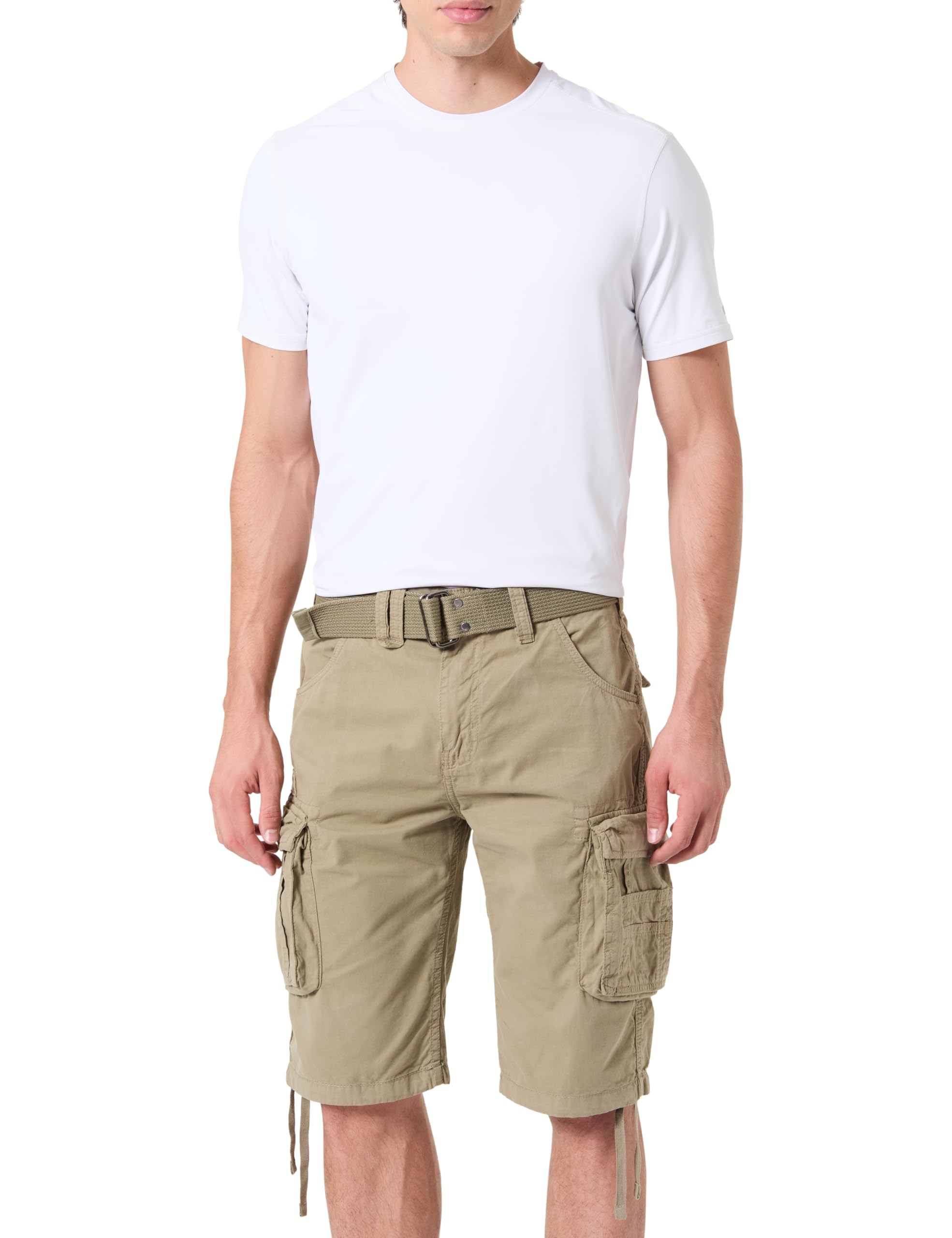 Short cargo Schott Ranger 52975 kaki clair pour homme - 5