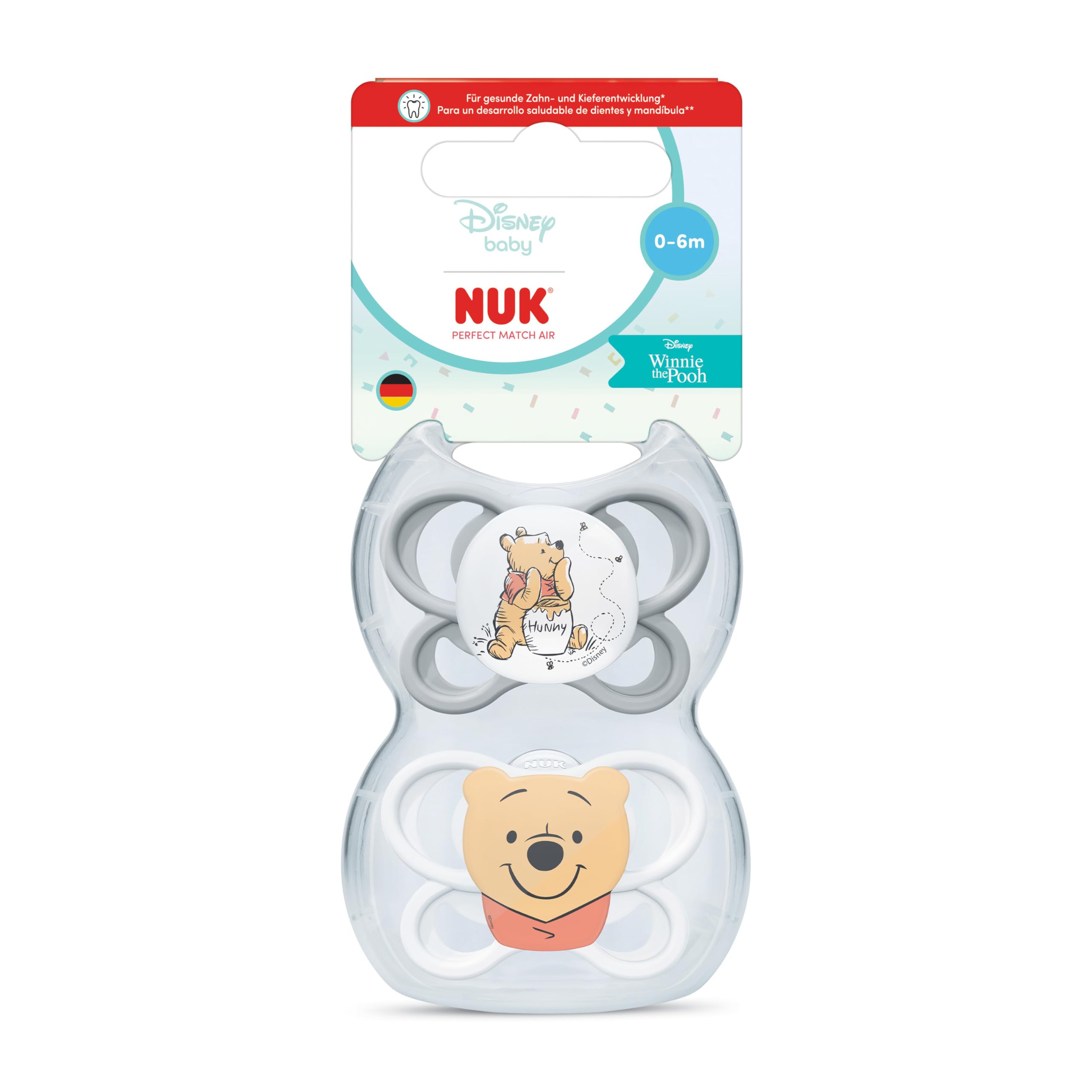 Sucette NUK Perfect Match Air pour Bébé 0-6 Mois