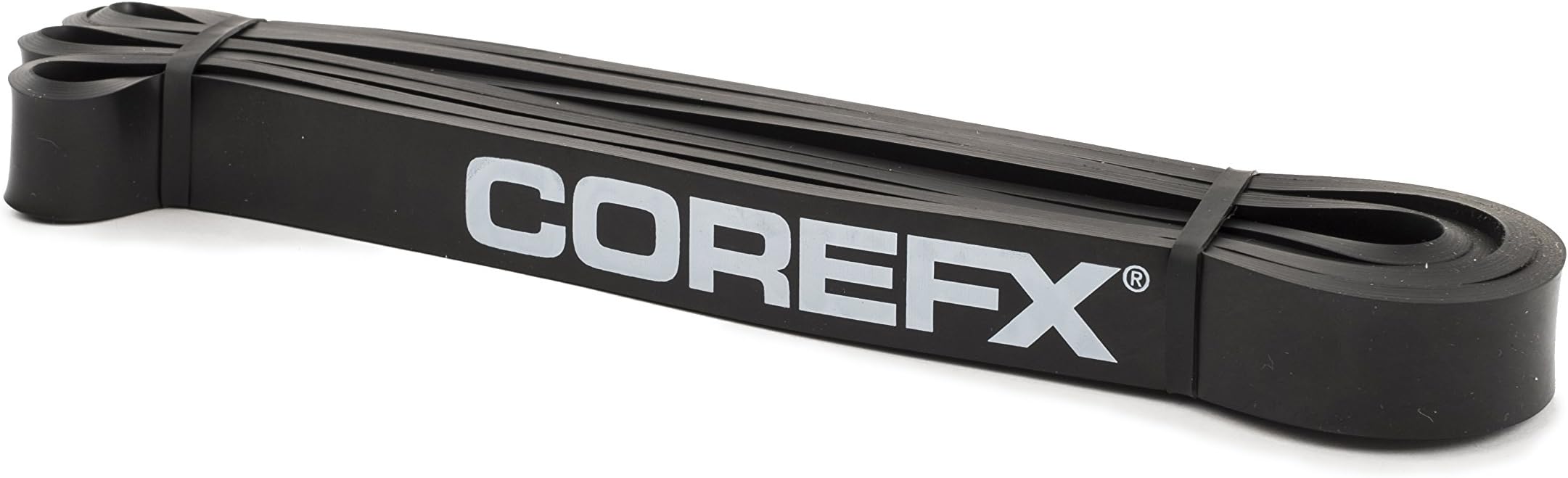 COREFX Strength Resistance Bands - 41" Long, Build Strength, Tone Muscle and Assist Stretching and Recovery, Choose from 6 Levels of Resistance