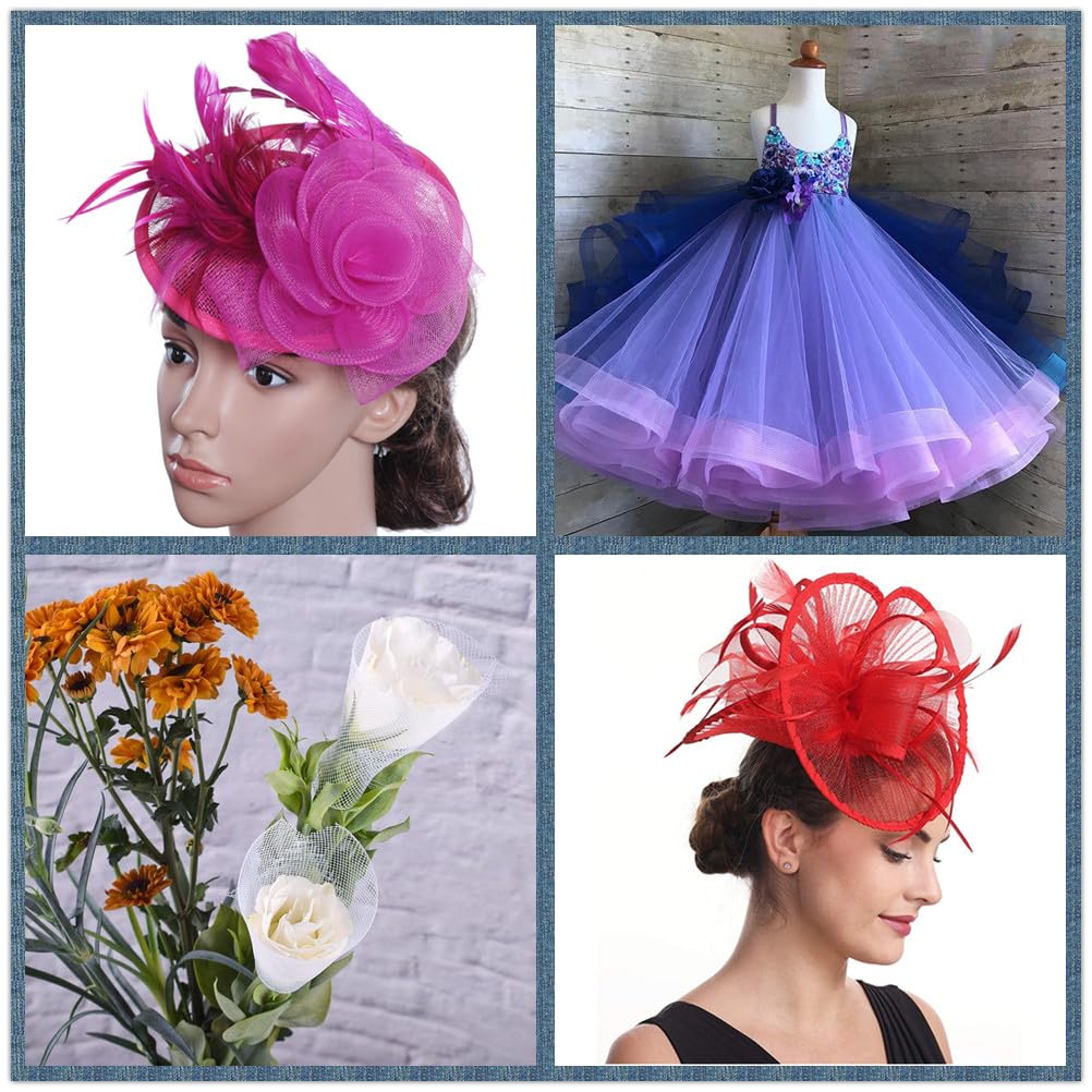 Tresse Rigide Crin De Cheval Rouge Foncé 45,7 M – Largeur 5,1 Cm Ou 2,5 Cm – Couture Ourlets & Robes