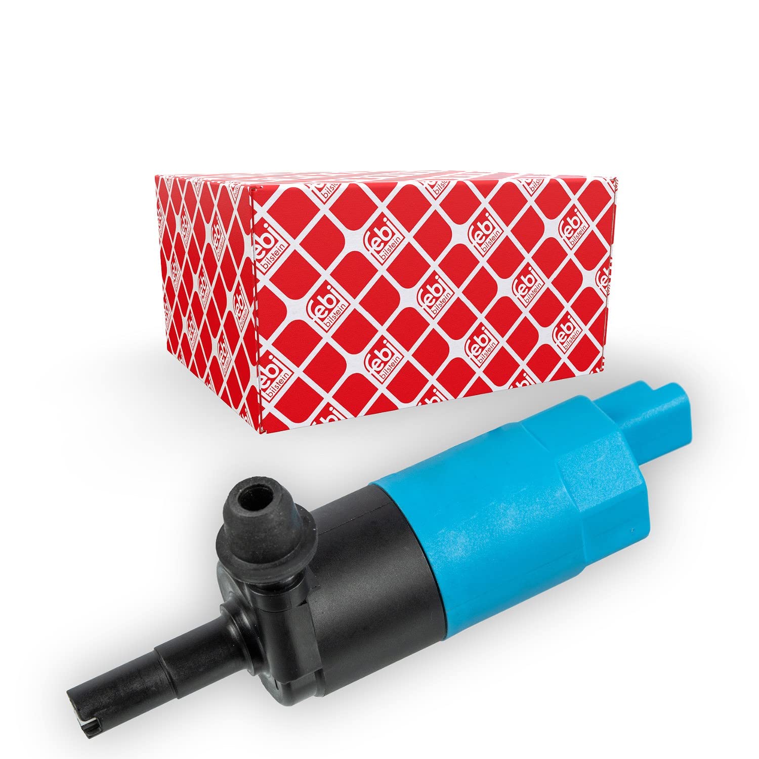 Febi bilstein 109447 - Bomba de agua para limpieza de faros con anillo de sellado