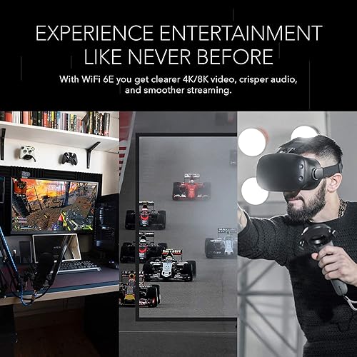 Miniatura 4 de NETGEAR Router WiFi 6E Nighthawk (RAXE500) con enrutador Gigabit de 12 flujos