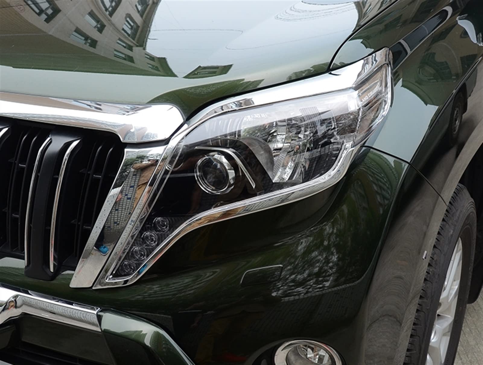 Buy JKSM Fog Light Cover For Toyota For Land Cruiser For Prado 2014