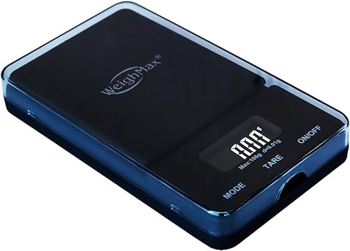 Miniatura 3 de Weighmax Dream Series - Báscula digital de bolsillo, 100 x 0.00 oz, color negro
