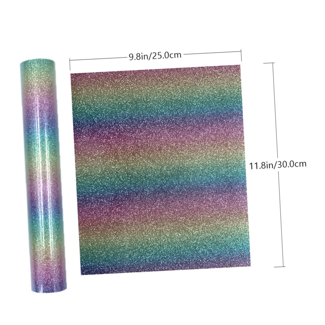 Housoutil 4pcs Engraving Heat Transfer Films White Vinyl for DIY T-Shirt Printing