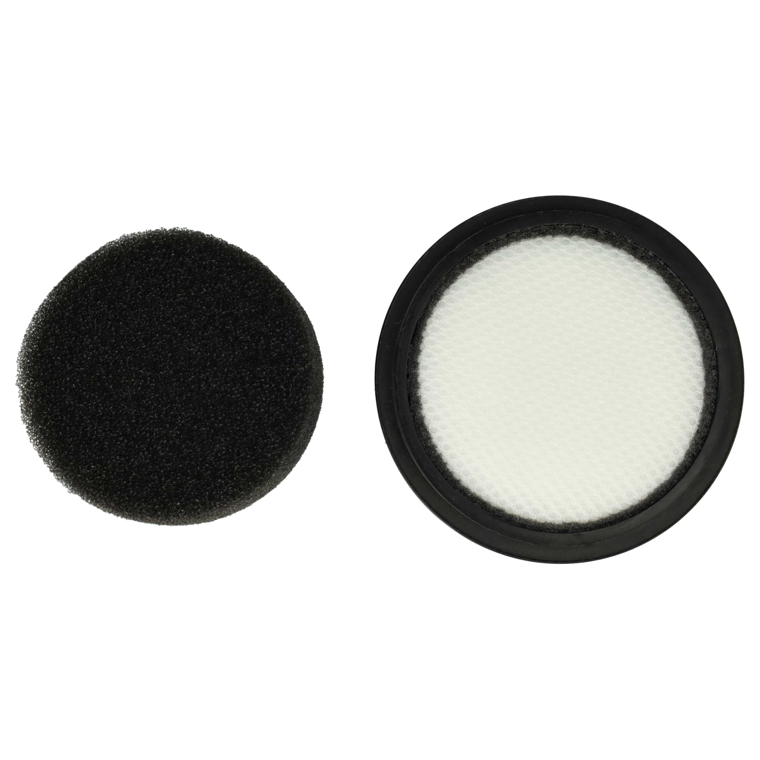 Filtro Pre-motore Lavabile Vhbw - Compatibile Con Dirt Devil 0777001 E 2690052441, Diametro 10,9 Cm - copertina
