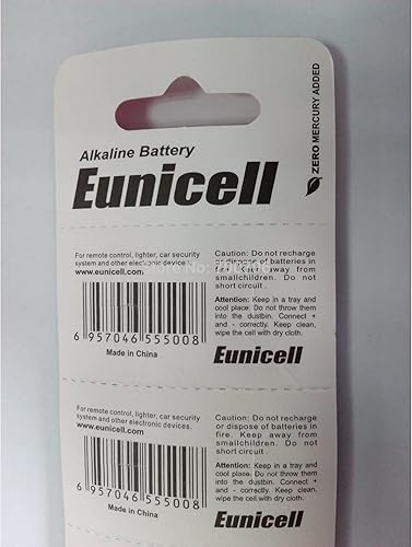 Miniatura 2 de Eunicell - Batería botón para celularreloj., AG13, 1