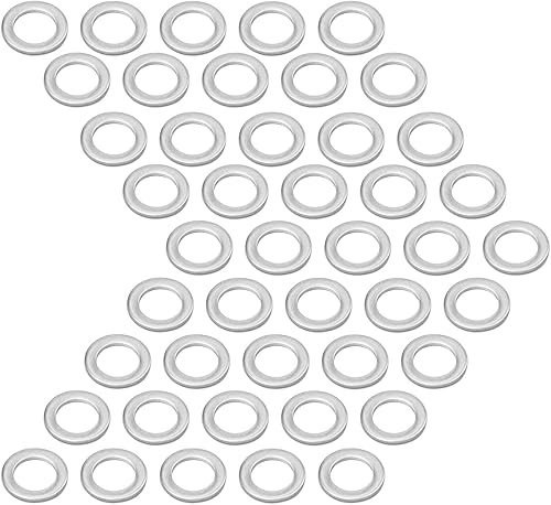 Miniatura 7 de 20 piezas de 0.551 in tapón de drenaje de aceite Junta de Arandela Crush Sello, Reemplazo para Honda Accord Civic Ridgeline Odyssey CRV CR-V Pilot