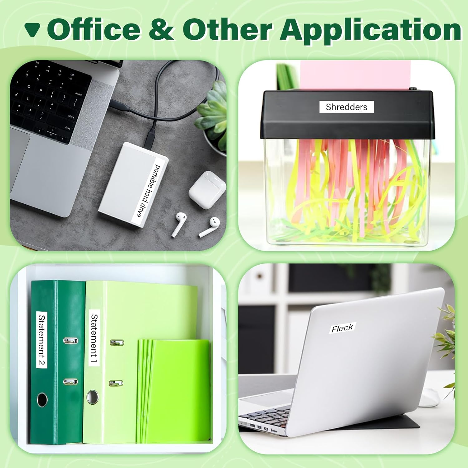 20-Pack Paper White Tape Replacement for Dymo Label Maker Refills 1/2" x 13' LetraTag Paper Label Tape 91330 Compatible with Dymo LetraTag LT-100T LT-100H LT-200B